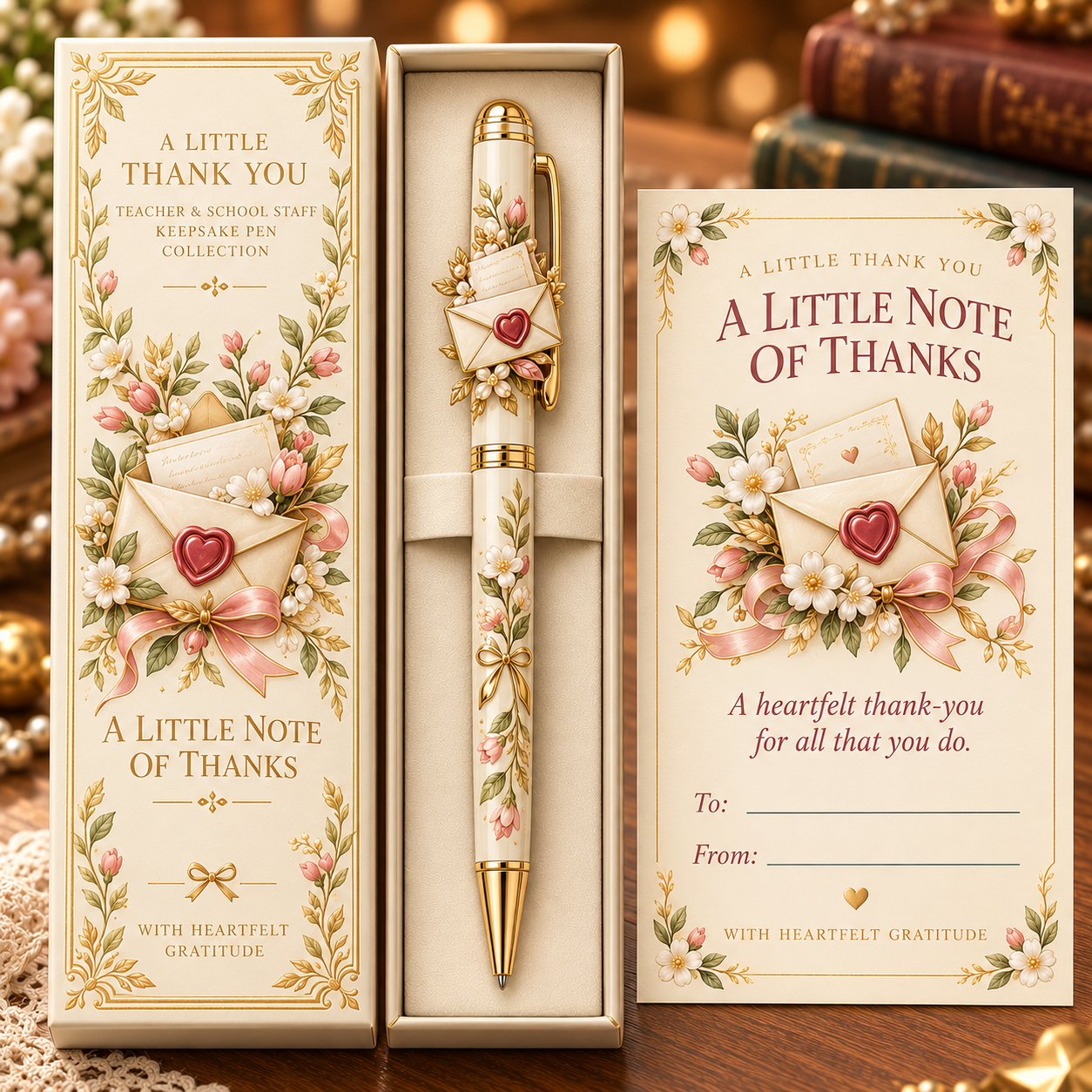 A Little Thank You – Teacher & School Staff Keepsake Pen Collection