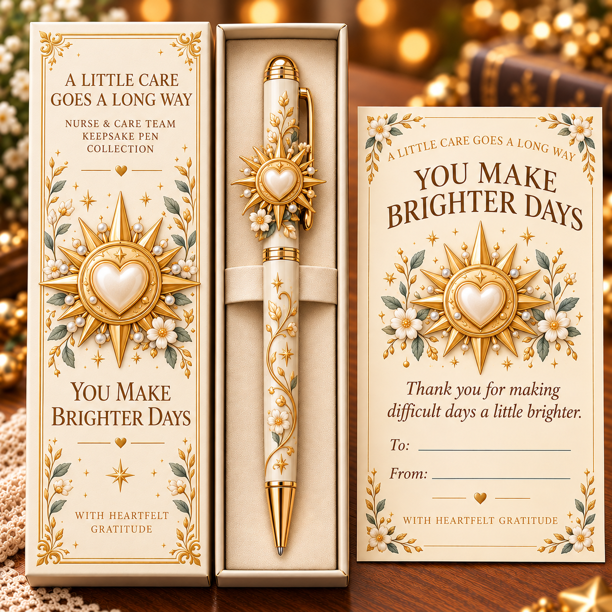 A Little Care Goes a Long Way – Nurse & Care Team Keepsake Pen Collection