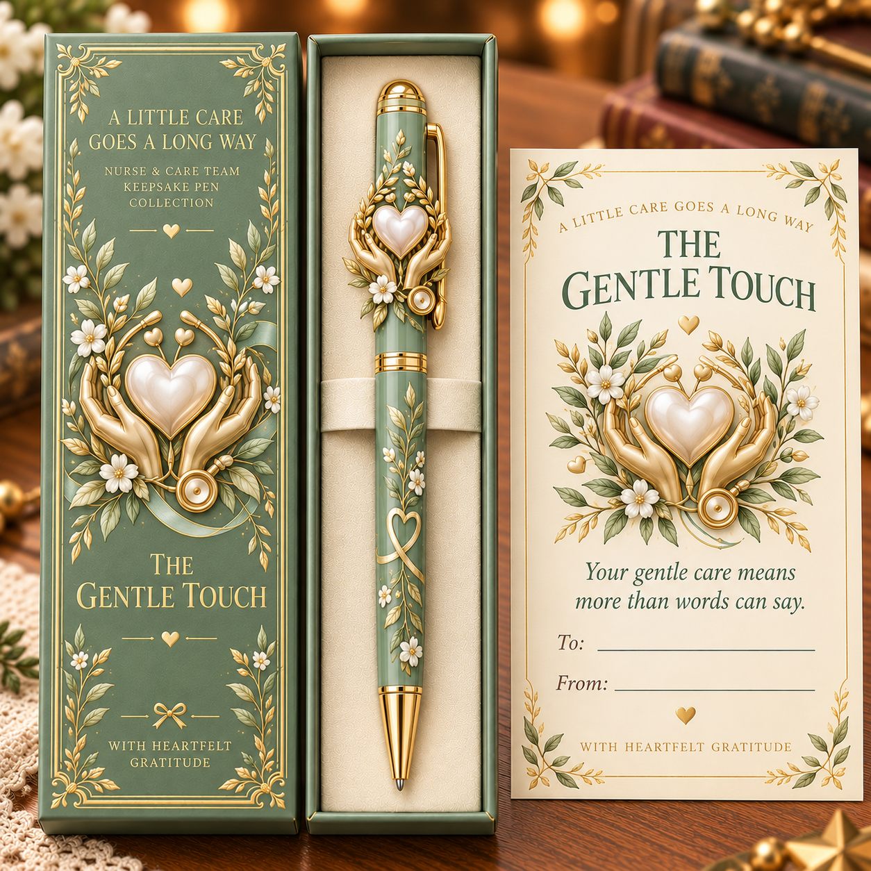 A Little Care Goes a Long Way – Nurse & Care Team Keepsake Pen Collection