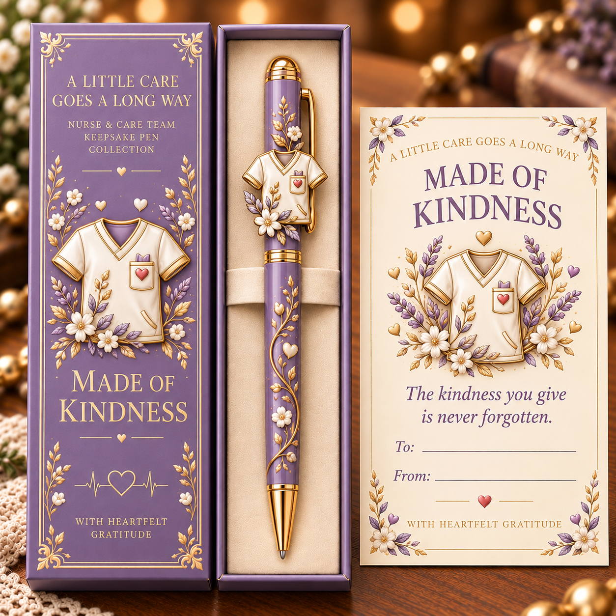 A Little Care Goes a Long Way – Nurse & Care Team Keepsake Pen Collection