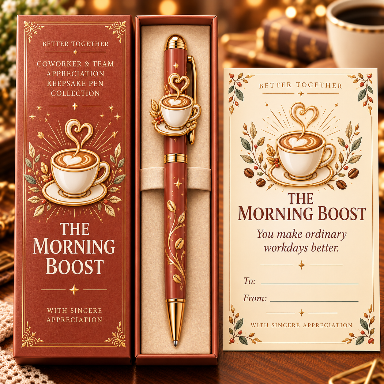 Better Together – Coworker & Team Appreciation Keepsake Pen Collection