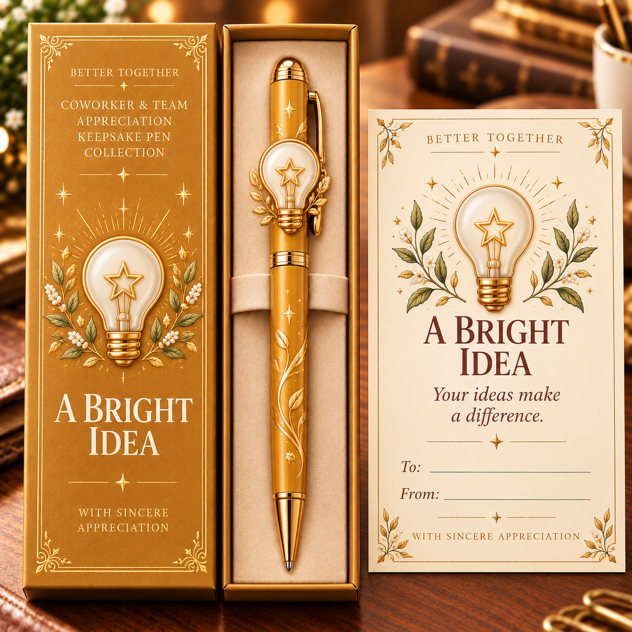 Better Together – Coworker & Team Appreciation Keepsake Pen Collection