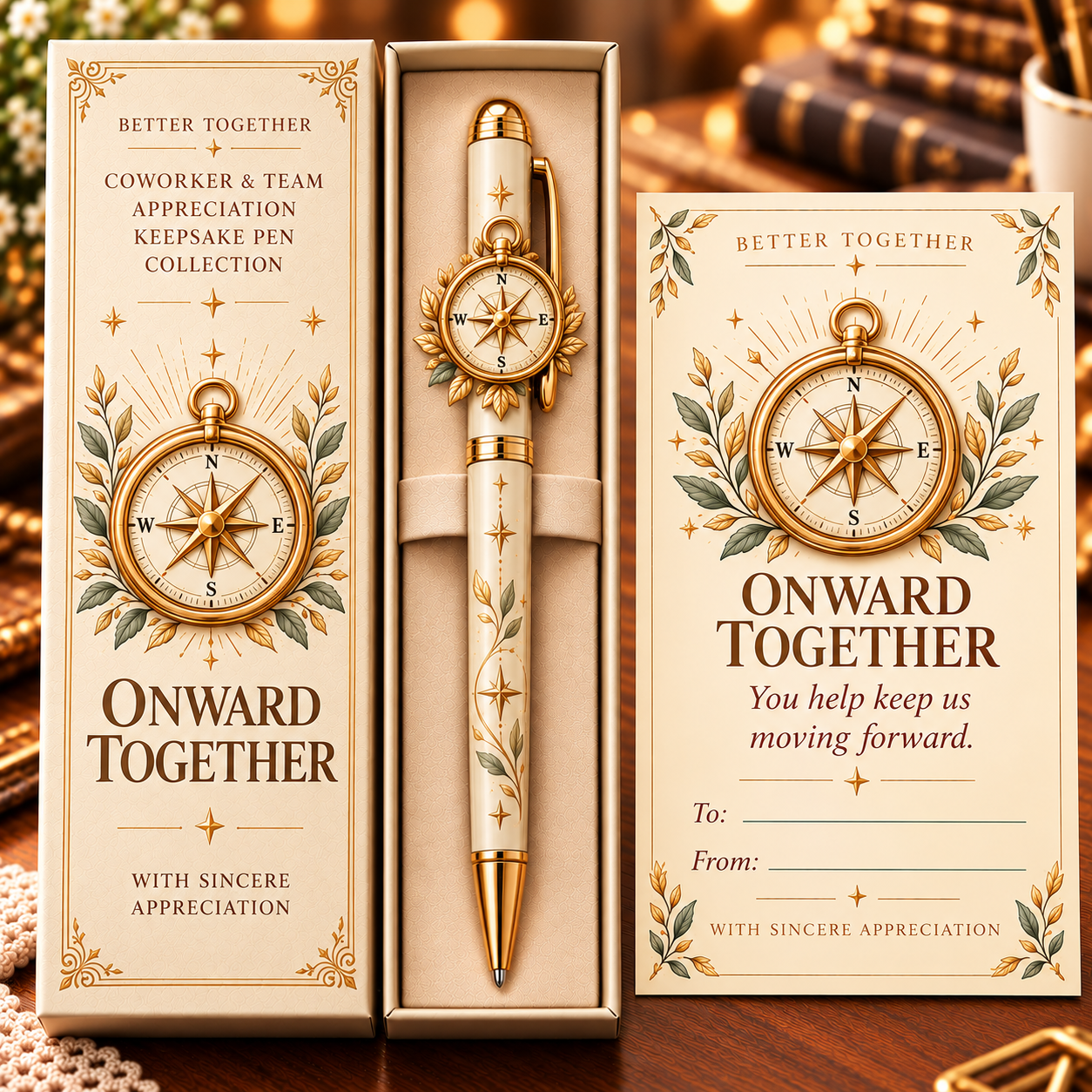 Better Together – Coworker & Team Appreciation Keepsake Pen Collection