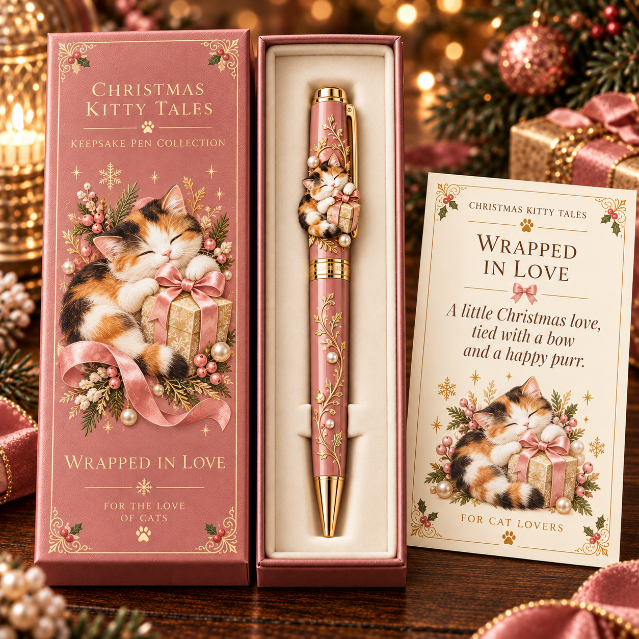 Christmas Kitty Tales – Keepsake Pen Collection