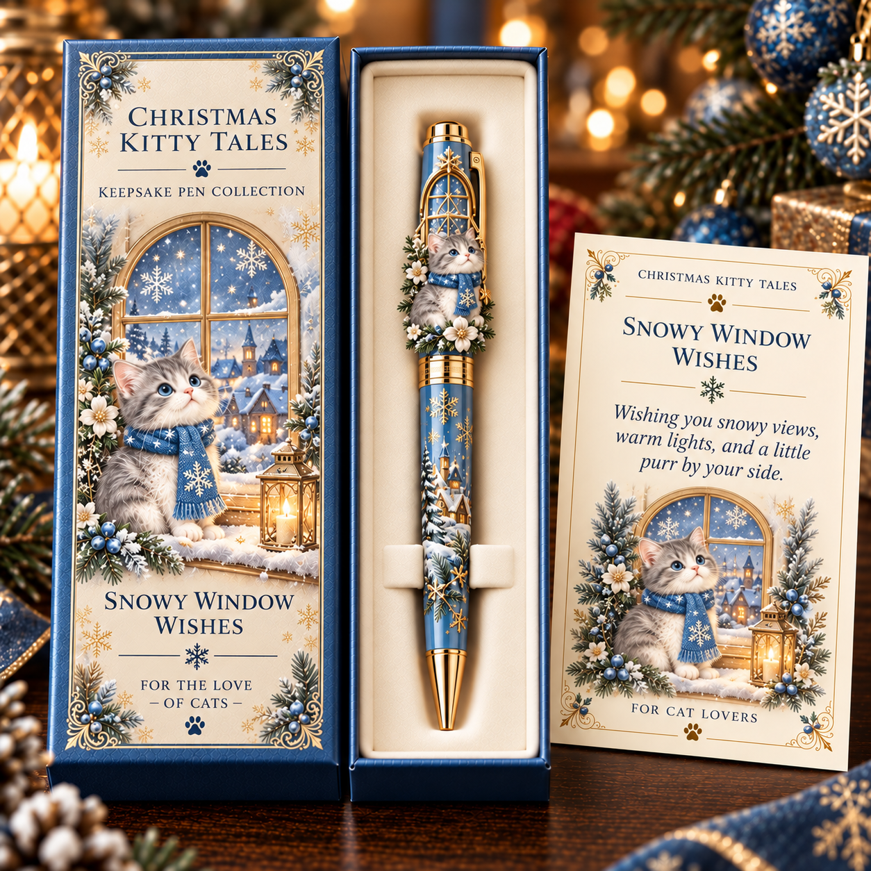 Christmas Kitty Tales – Keepsake Pen Collection
