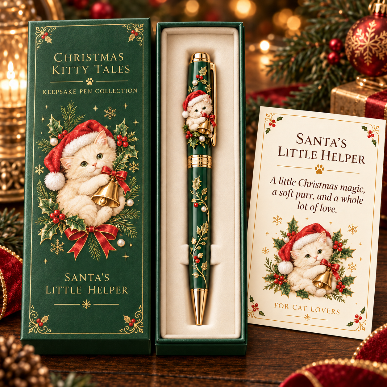 Christmas Kitty Tales – Keepsake Pen Collection