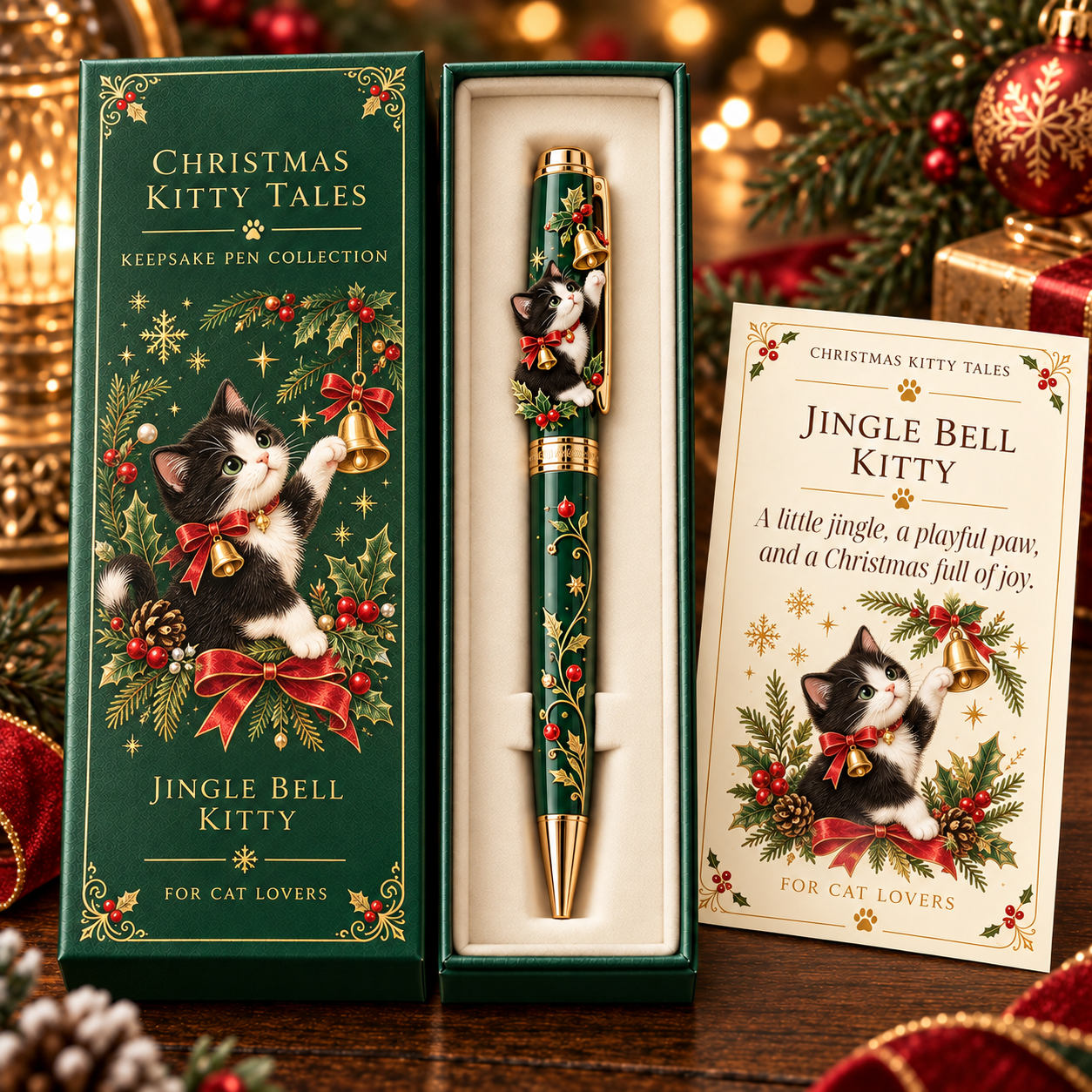 Christmas Kitty Tales – Keepsake Pen Collection