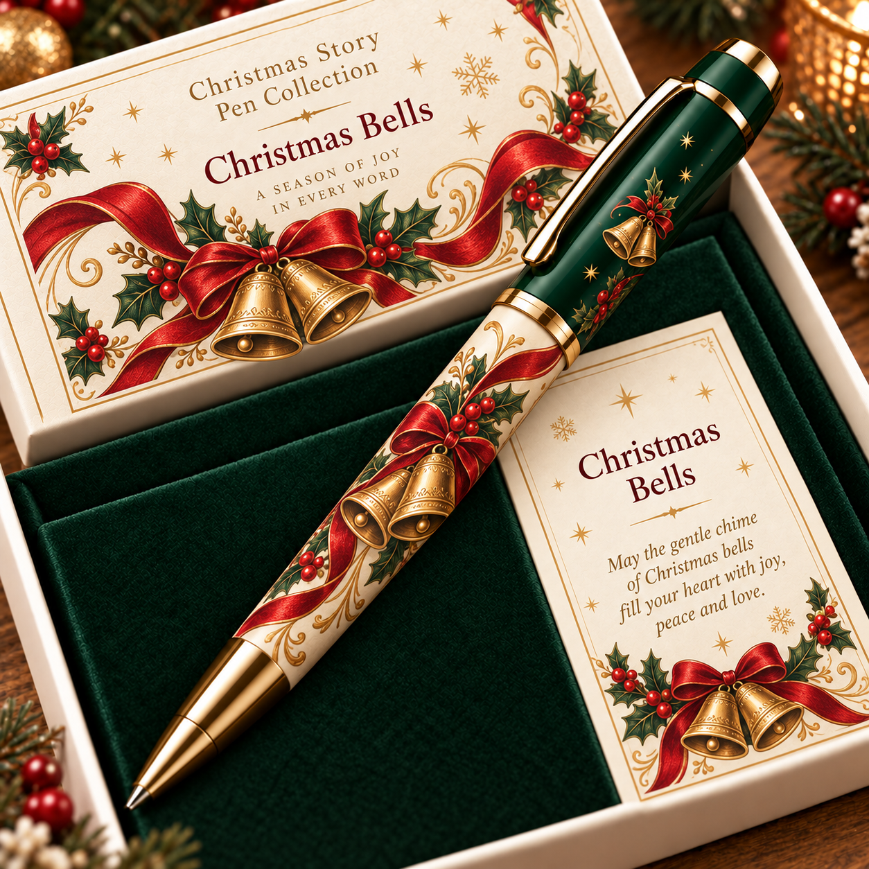 🎄 Christmas Story Pen Collection – Keepsake Gift Set