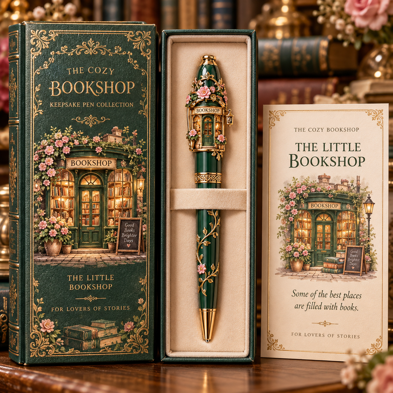 The Cozy Bookshop – Keepsake Pen Collection
