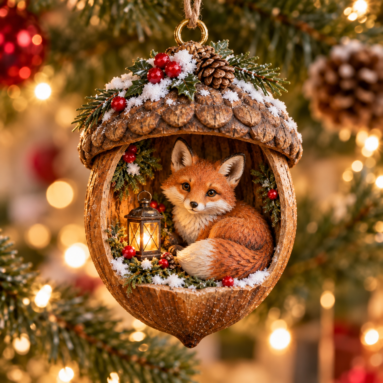 Woodland Hideaway Christmas Keepsake Ornaments