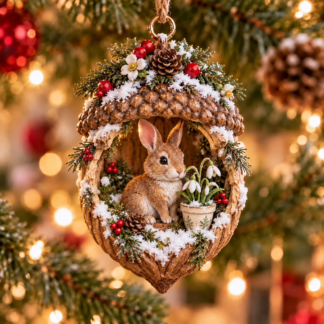 Woodland Hideaway Christmas Keepsake Ornaments