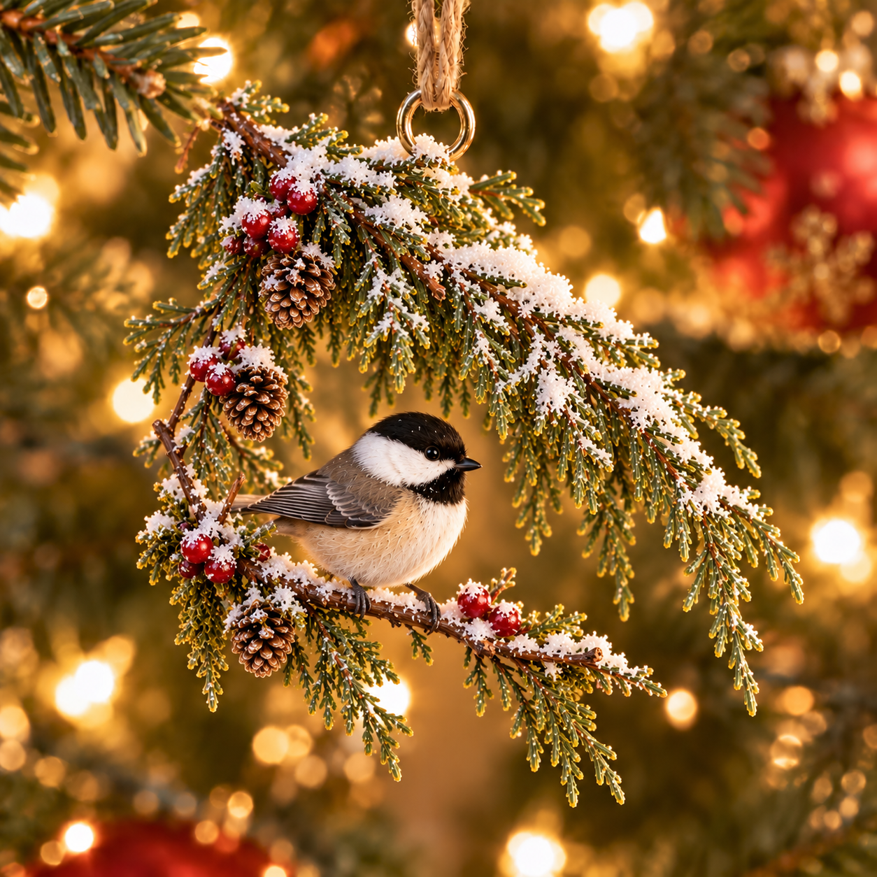 Winter Woodland Refuge Christmas Keepsake Ornaments