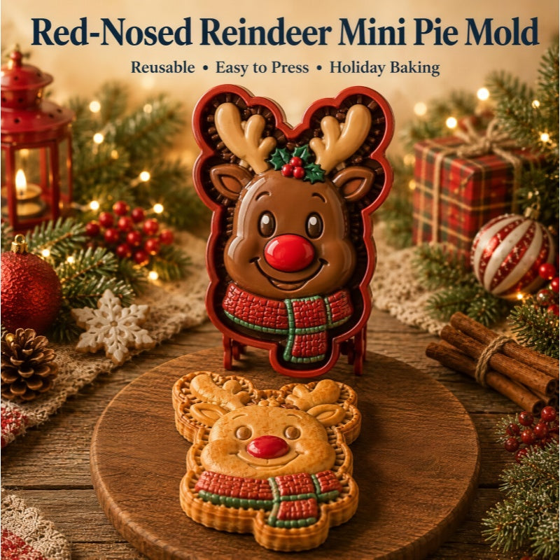 Red-Nosed Reindeer mold design