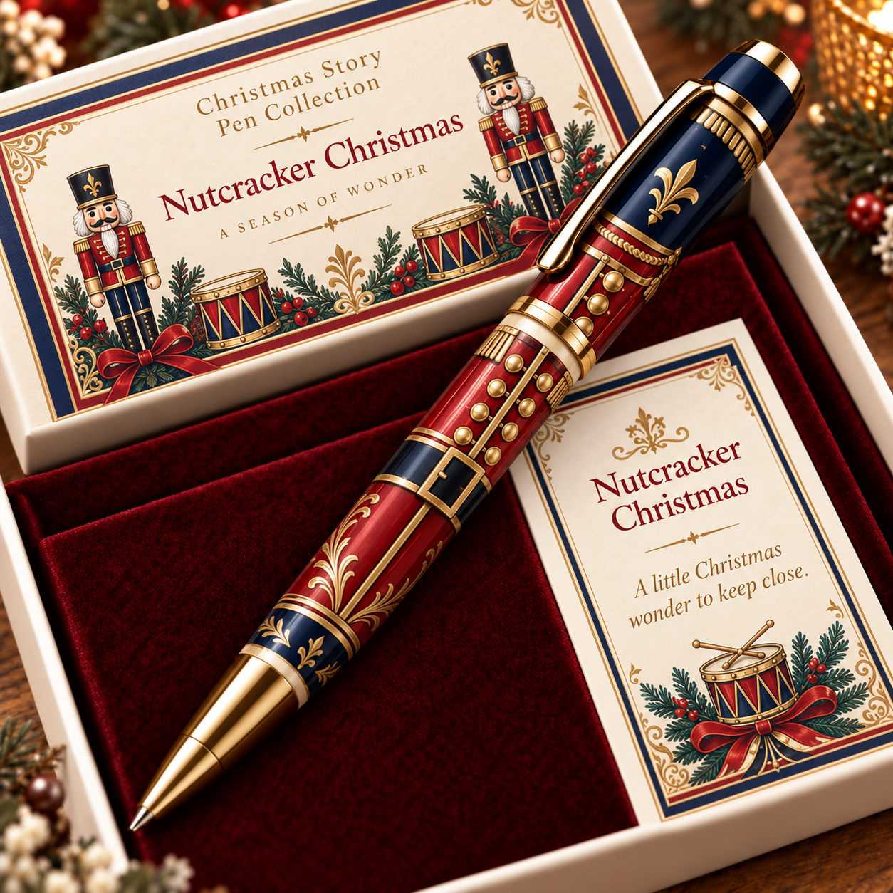 🎄 Christmas Story Pen Collection – Keepsake Gift Set