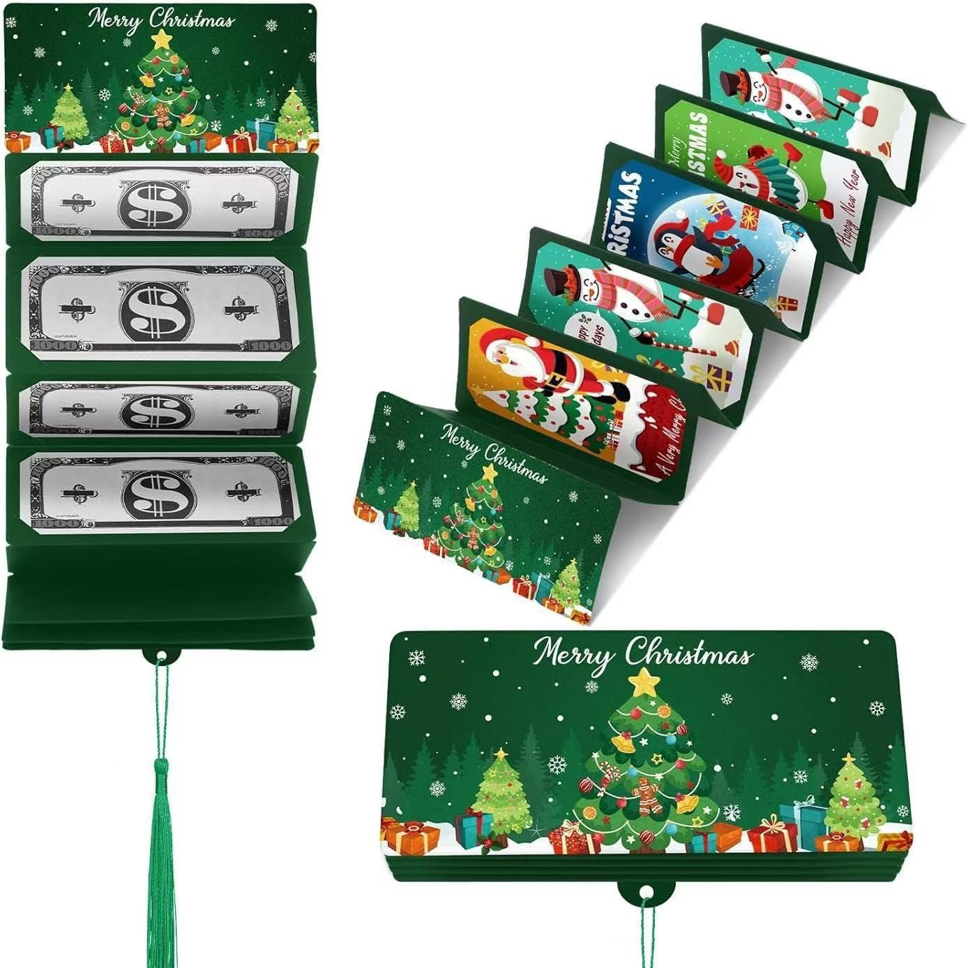 CHRISTMAS PRE SALE - Christmas Cash Gift Envelope - BUY 4 FREE SHIPPING