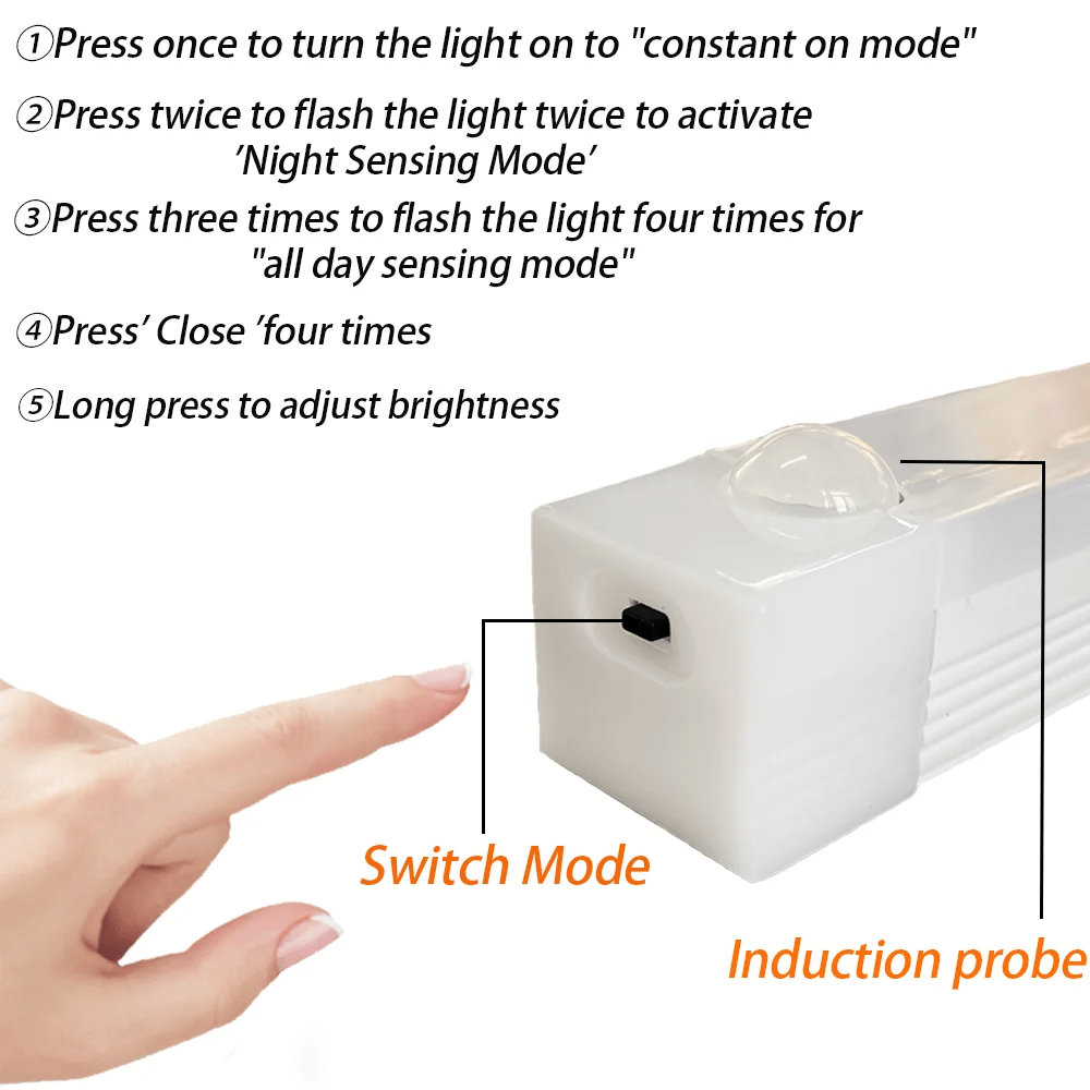 🔥LAST DAY SALE 49% OFF - 💡 Punch-free Smart Sensor Magnetic Rechargeable LED Lights