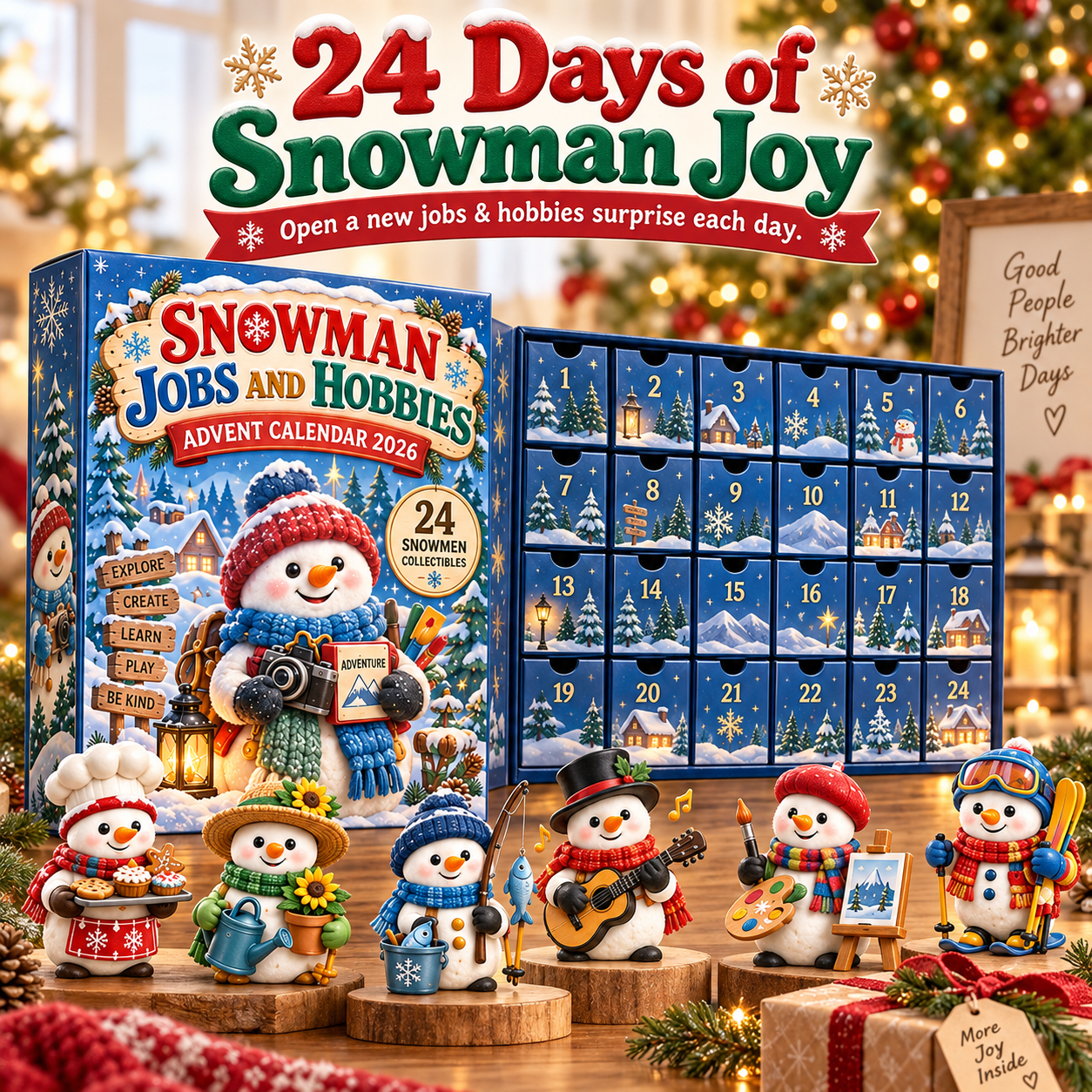 24 Days of Snowman Joy