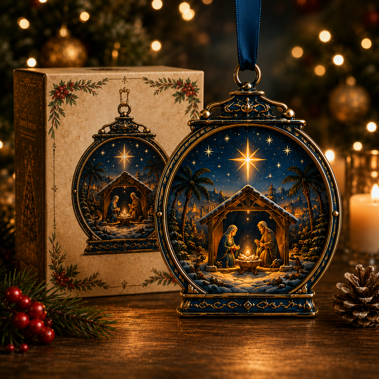 🎄 Christmas Story Lantern Ornament