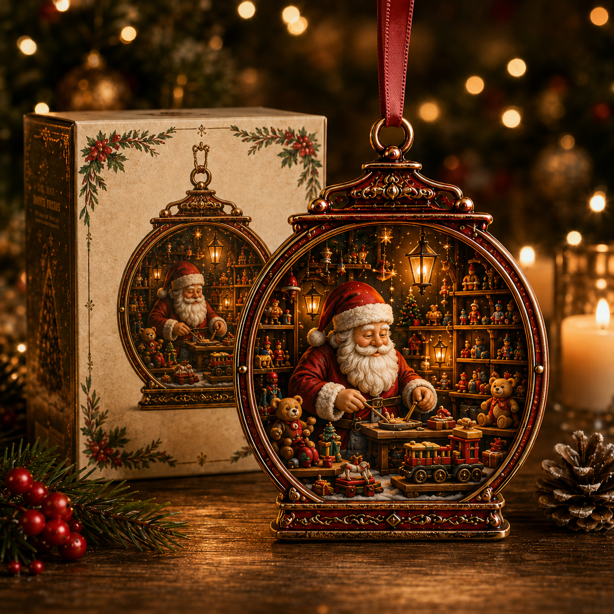 🎄 Christmas Story Lantern Ornament