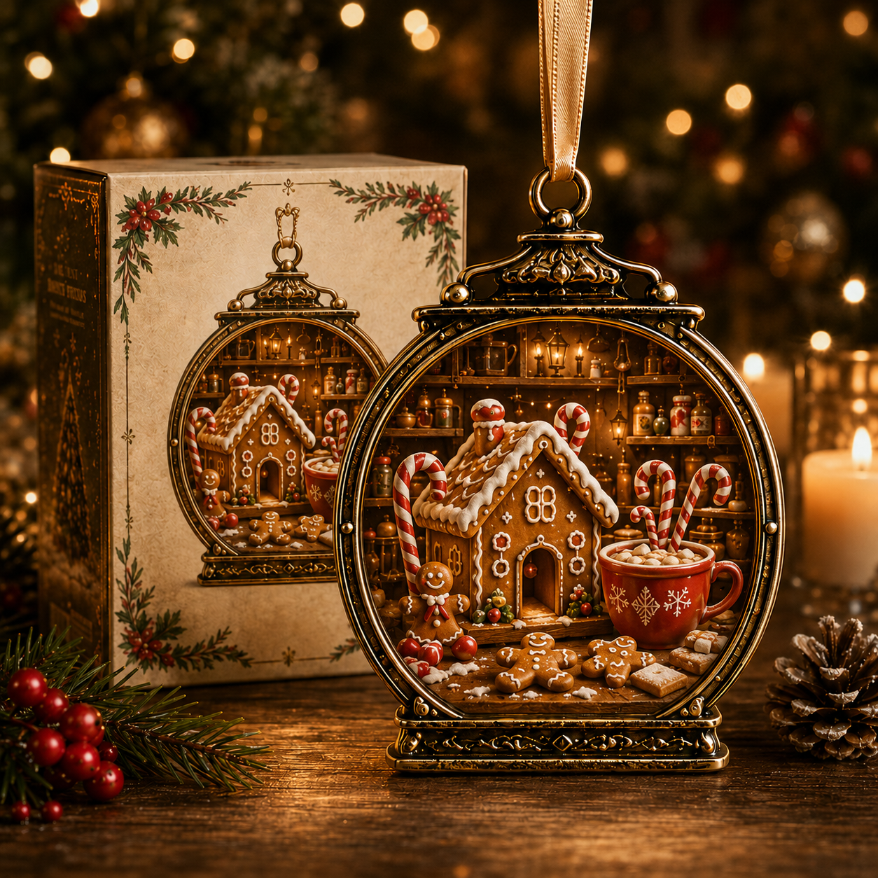 🎄 Christmas Story Lantern Ornament
