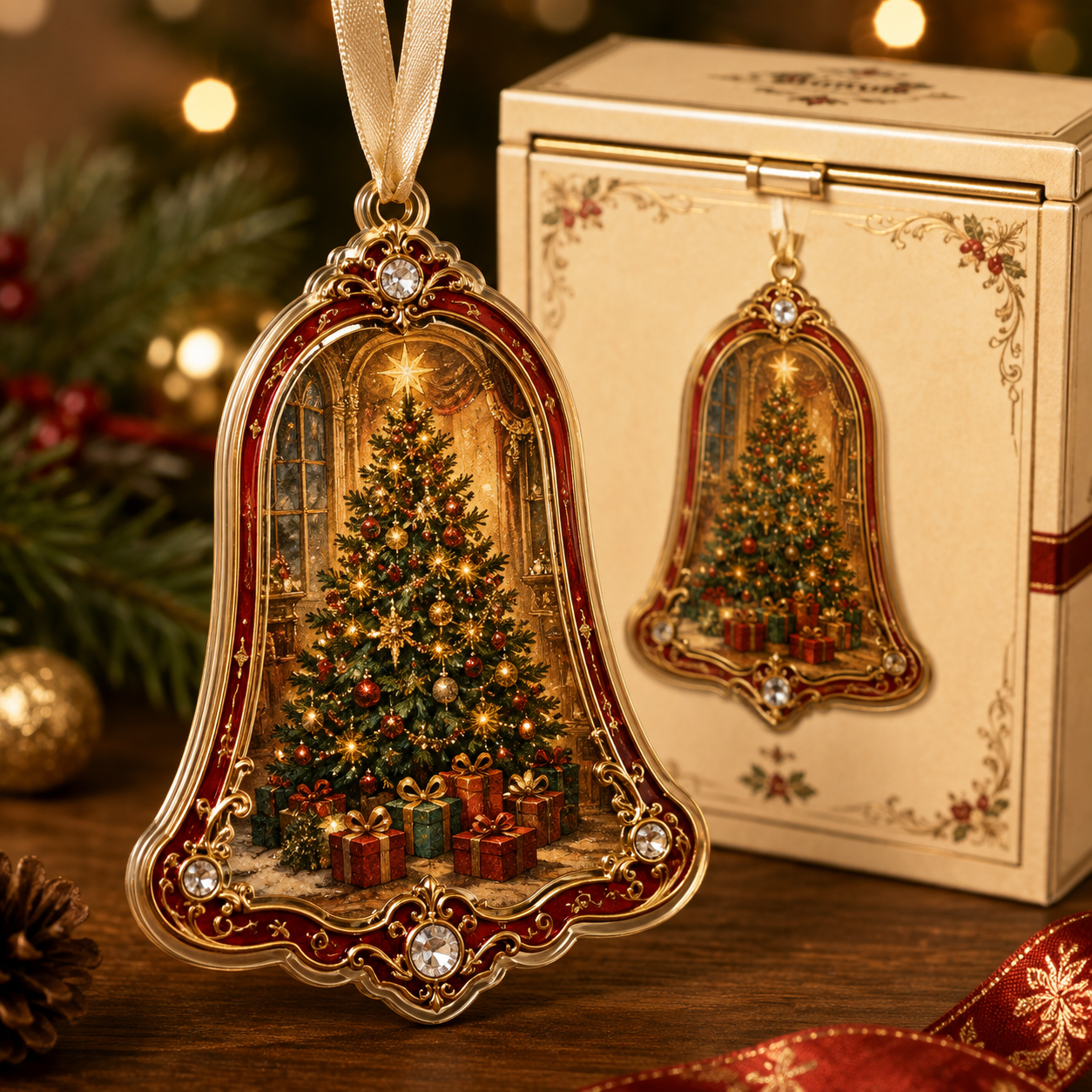 🔔 Christmas Story Bell Ornament