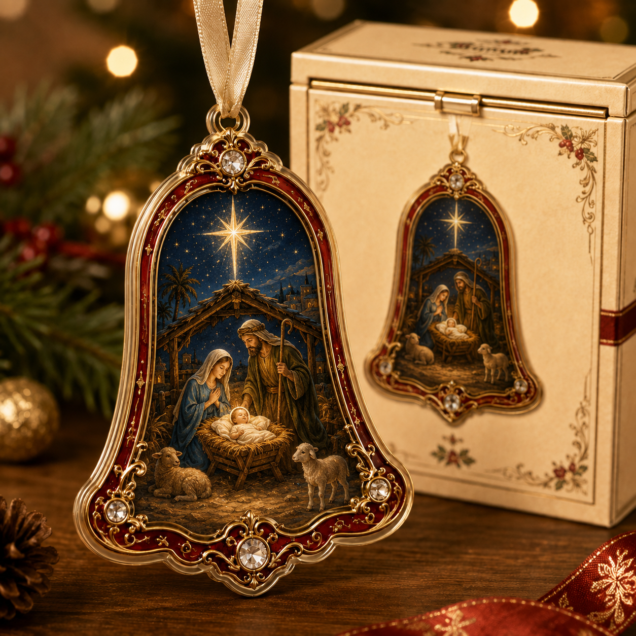 🔔 Christmas Story Bell Ornament