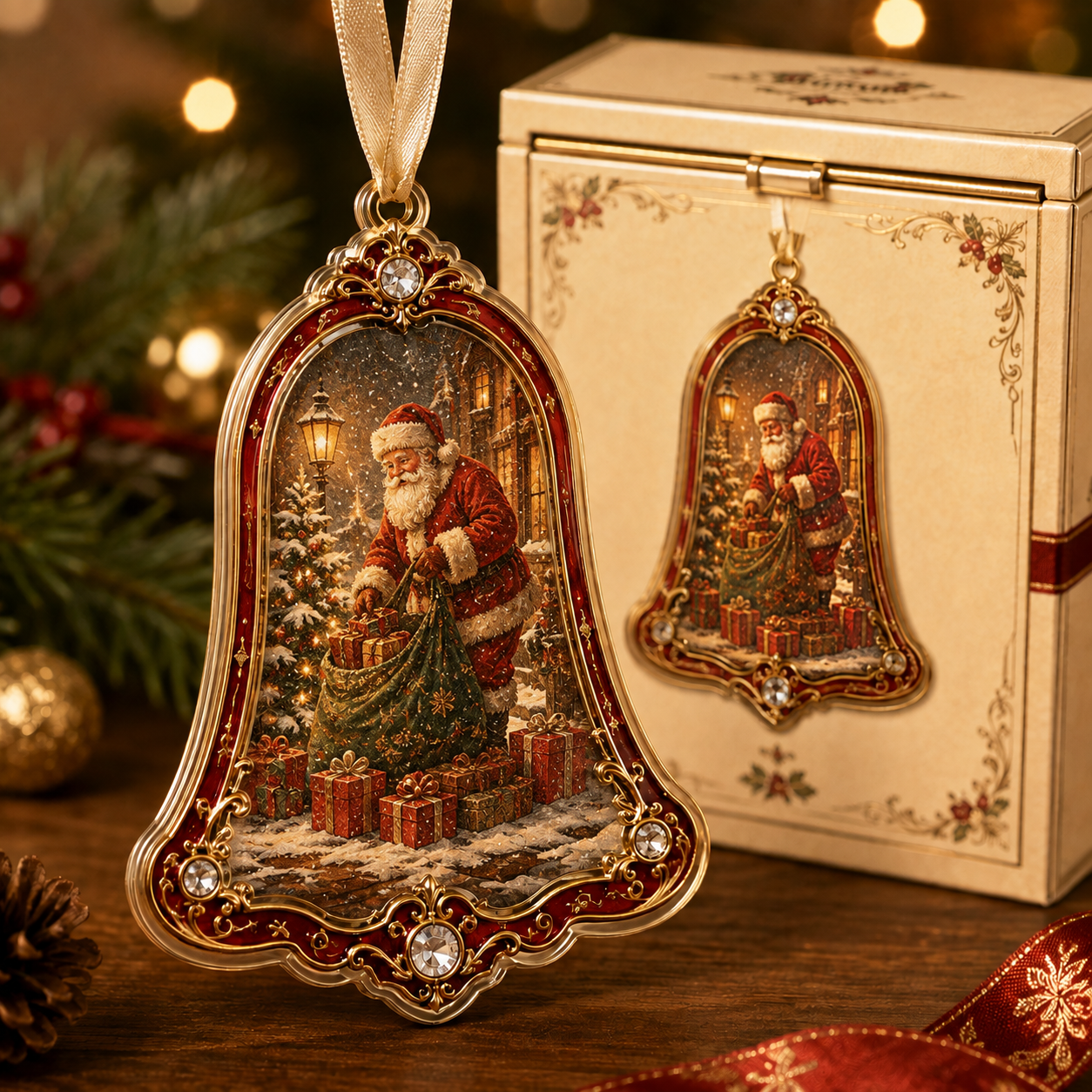 🔔 Christmas Story Bell Ornament