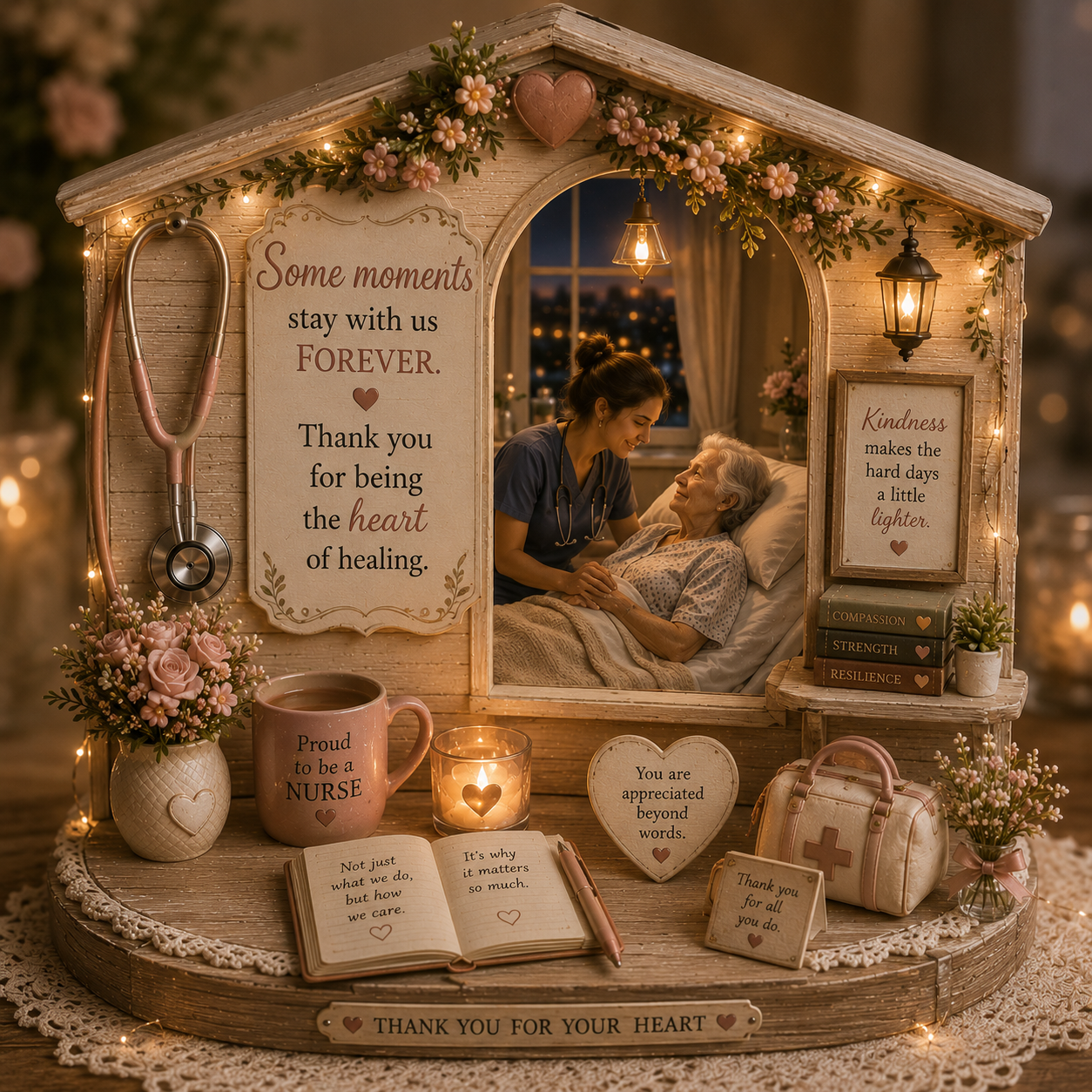 Nurse Christmas Tribute Keepsake