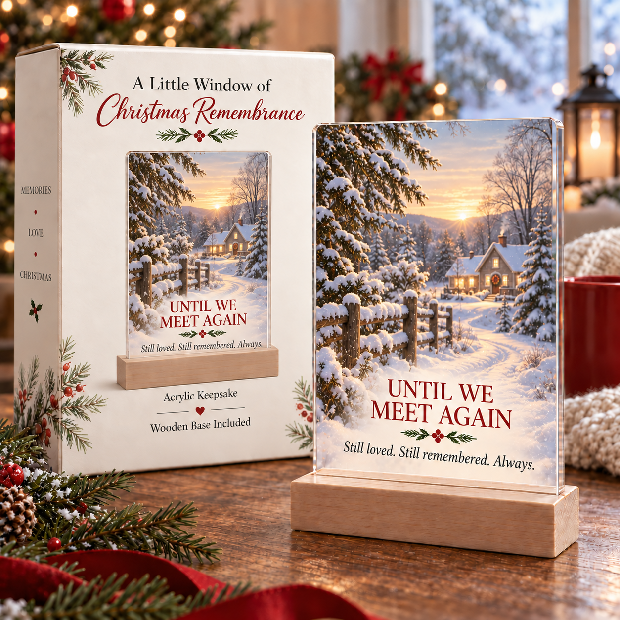 A Little Window of Christmas Remembrance