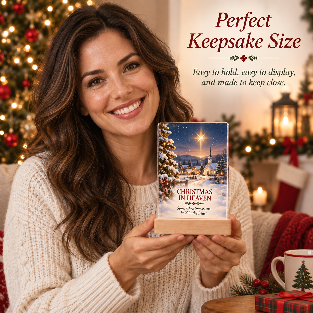 Christmas Remembrance keepsake size