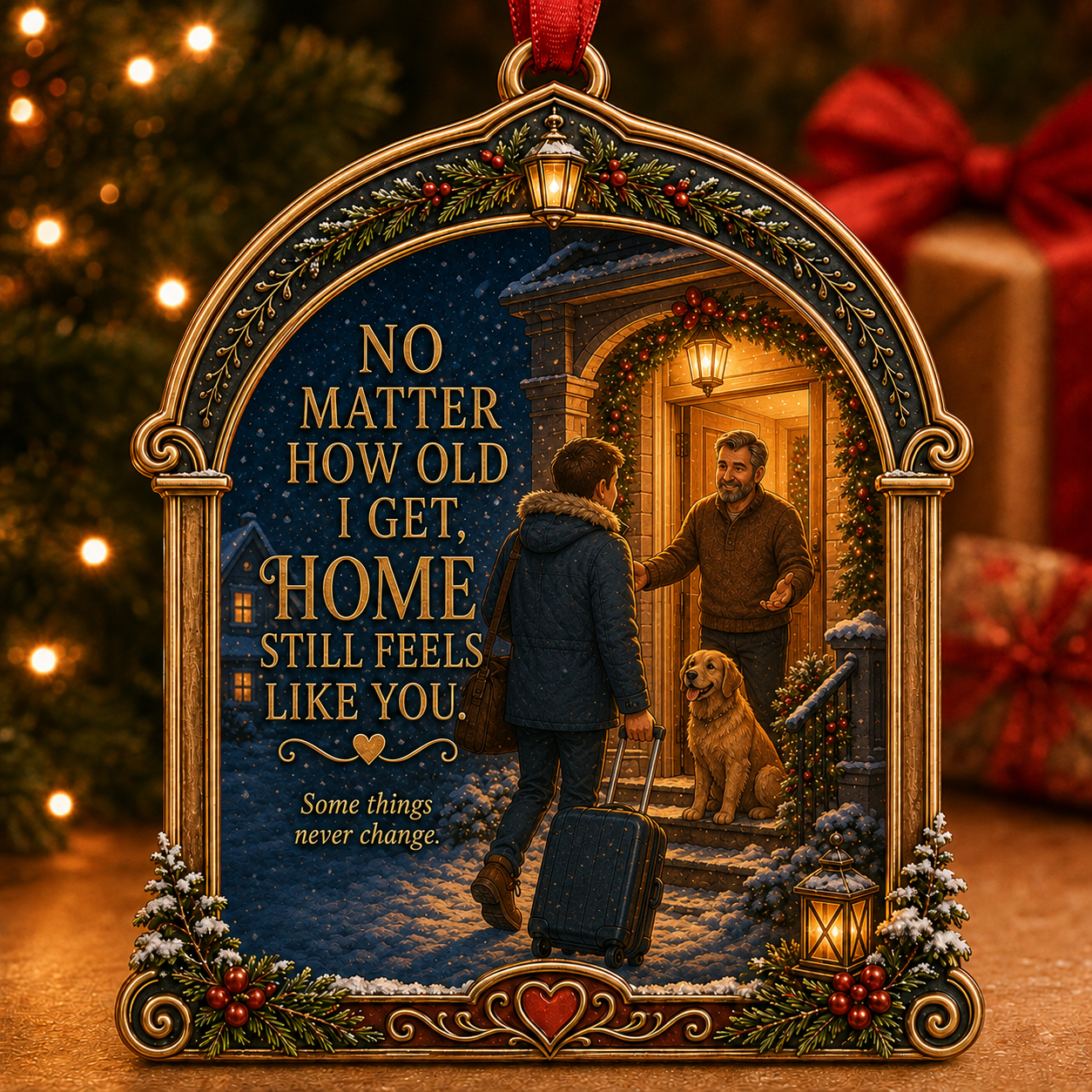 Dad Christmas Tribute Keepsake