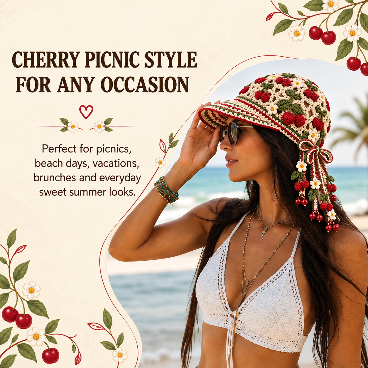 Cherry Picnic lifestyle styling