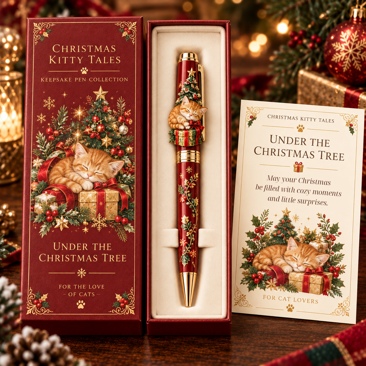 Christmas Kitty Tales – Keepsake Pen Collection