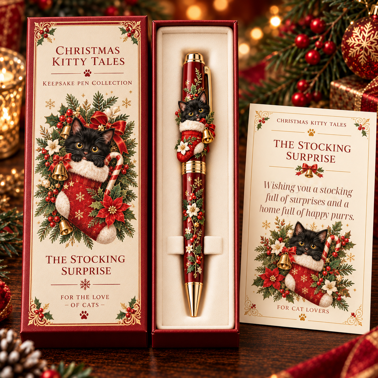 Christmas Kitty Tales – Keepsake Pen Collection