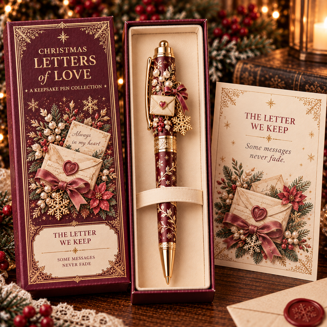 Christmas Letters of Love – Keepsake Pen Collection