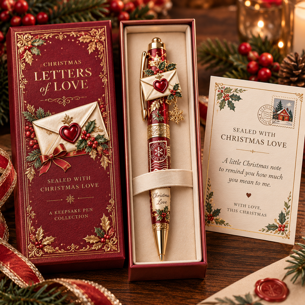 Christmas Letters of Love – Keepsake Pen Collection