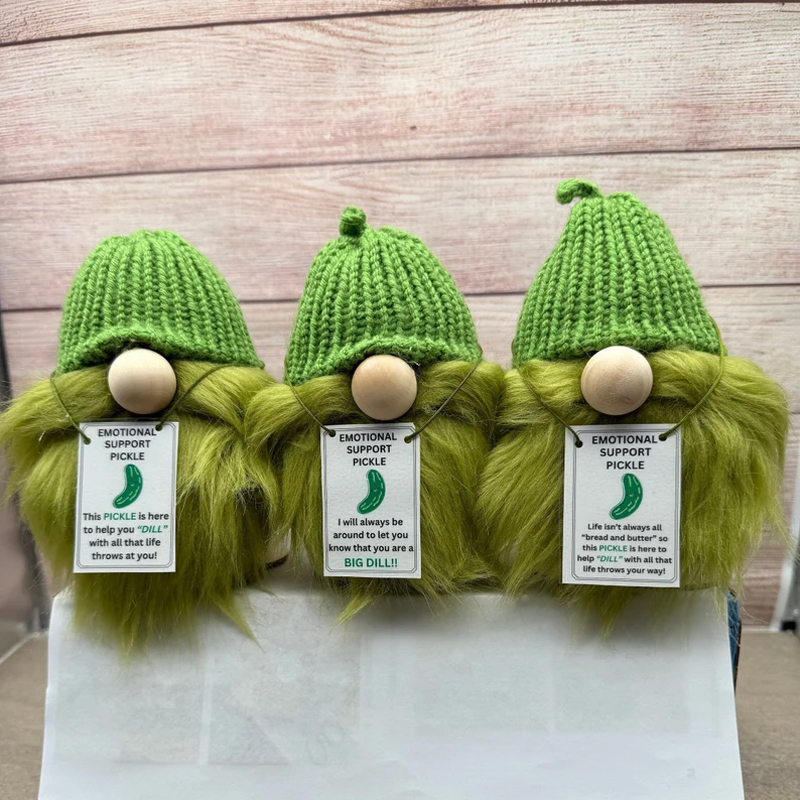 Emotional Support Pickle Gnome