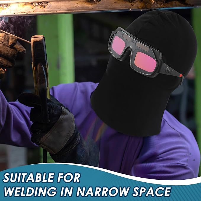 🎁⏳Limited time discount- Solar Auto-Darkening Welding Goggles – Eye Protection with Smart Light Control