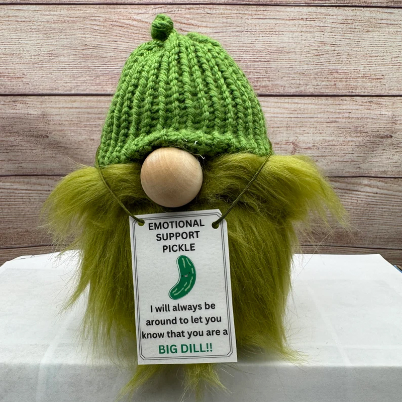 Emotional Support Pickle Gnome