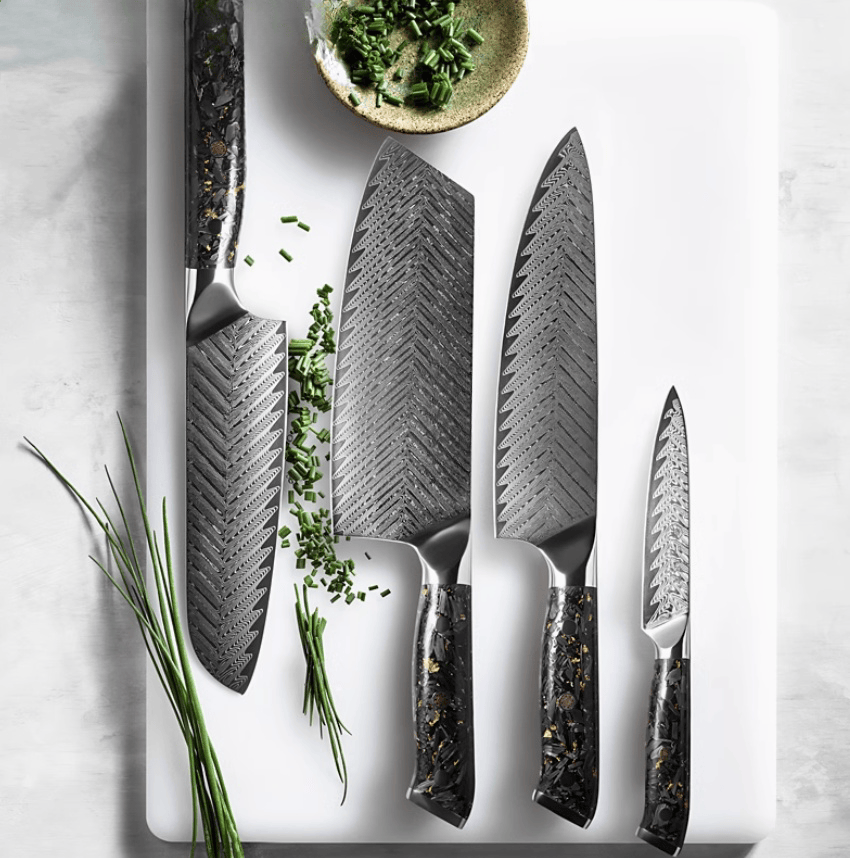 ✨Speciális szakácskés 67 rétegű damaszkuszi acél konyhakés konyhakés készlet - 4 részes