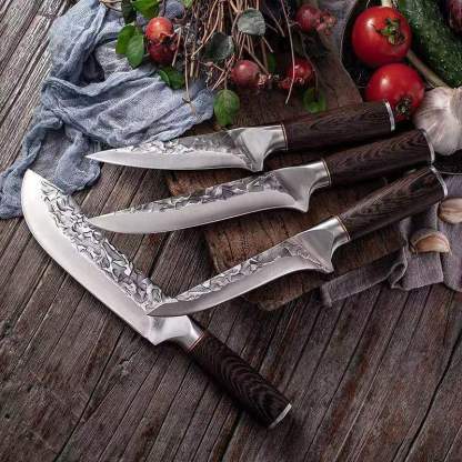 KANPEKI- Damascus set: Objevte chuť české kuchyně s naší špičkovou sadou nožů