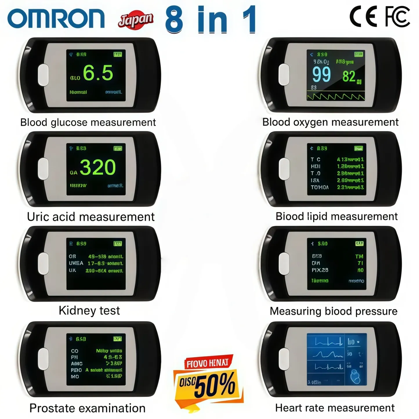 💖 Omron painless, non-invasive blood glucose meter 💕