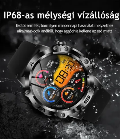 [Copy]AI ORVOSI DIAGNOSZTIKÁS OKOSÓRA - 2025 ÚJ VÉRLIPIDEK, HÚGYSAV, VÉRGLUKOZ SZINT - EKG+PPG FITNESZKÖVETŐ