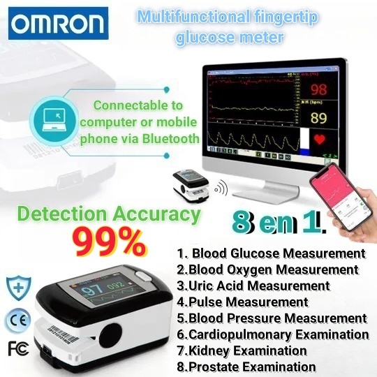 💖 Omron painless, non-invasive blood glucose meter 💕