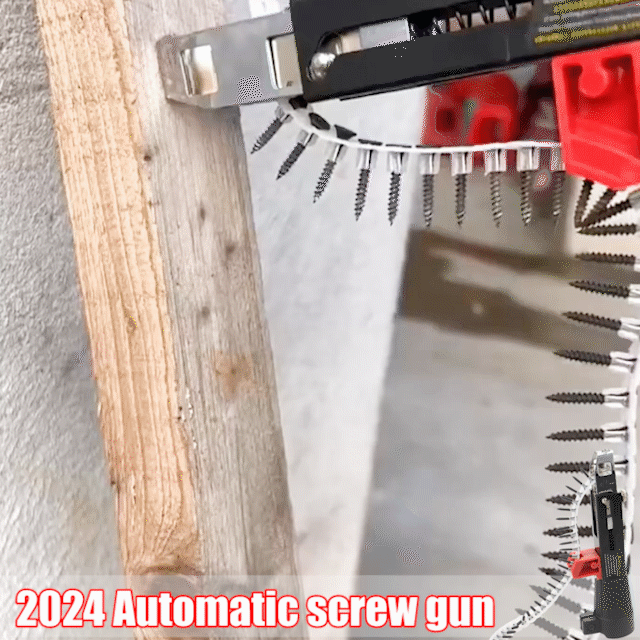 🎁 ¡Descuento del 50% en todos los productos!🔧 Adaptador automático de pistola de clavos con cadena de tornillo✨