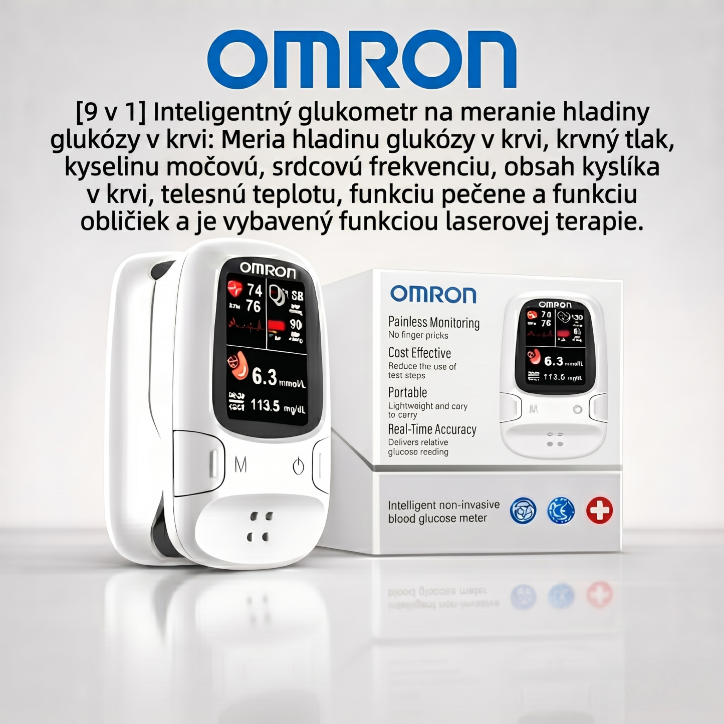 🔥Omron™ 2026🔥: Revolučný neinvazívny glukomer z USA. Merajte si cukor bez ihiel, bez bolesti a s maximálnou presnosťou. Budúcnosť monitorovania zdravia je tu