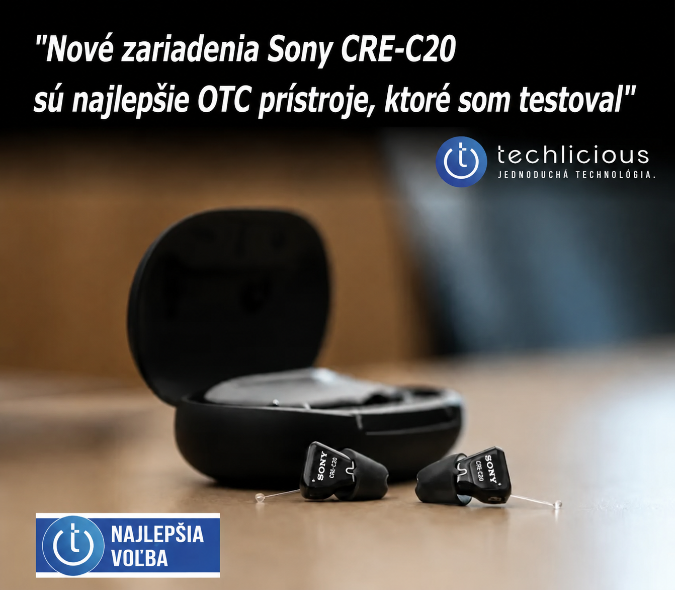 [Copy]SONY C20 Aparaty słuchowe – niewidoczne, zatwierdzone przez FDA, samodostosowujące się, rozwiązanie dostępne bez recepty