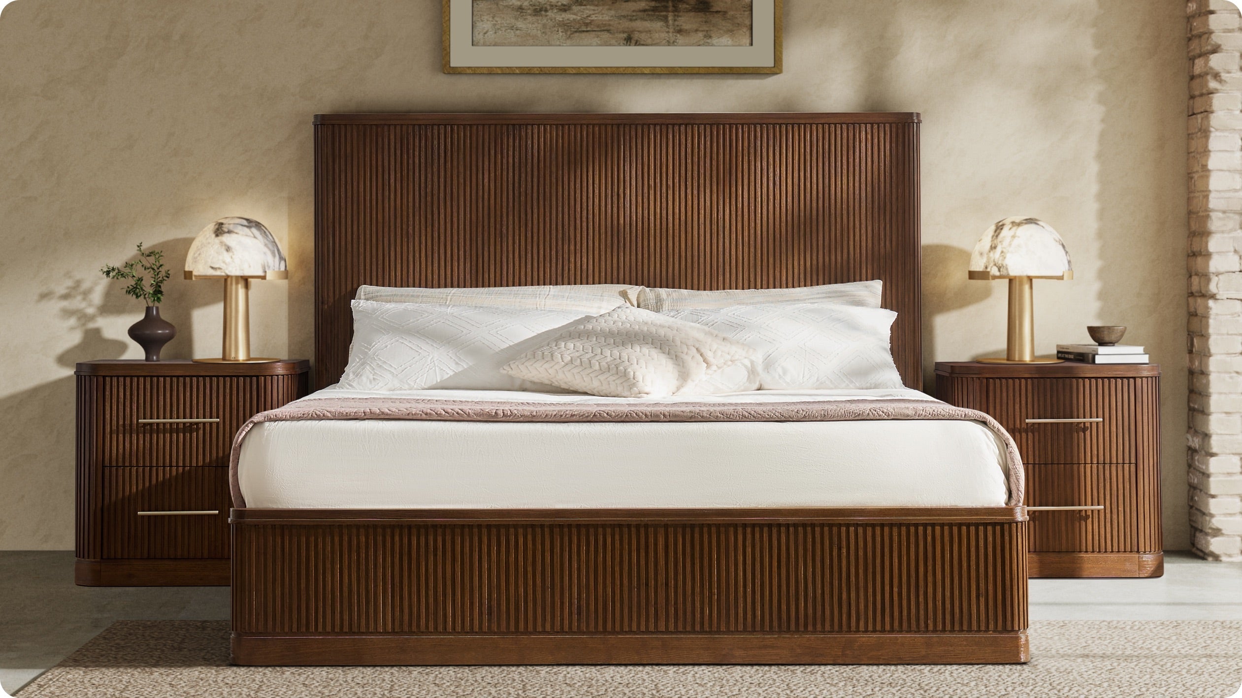 What Story Does Your Bedroom Whisper? Explore It with the Fluted Collection