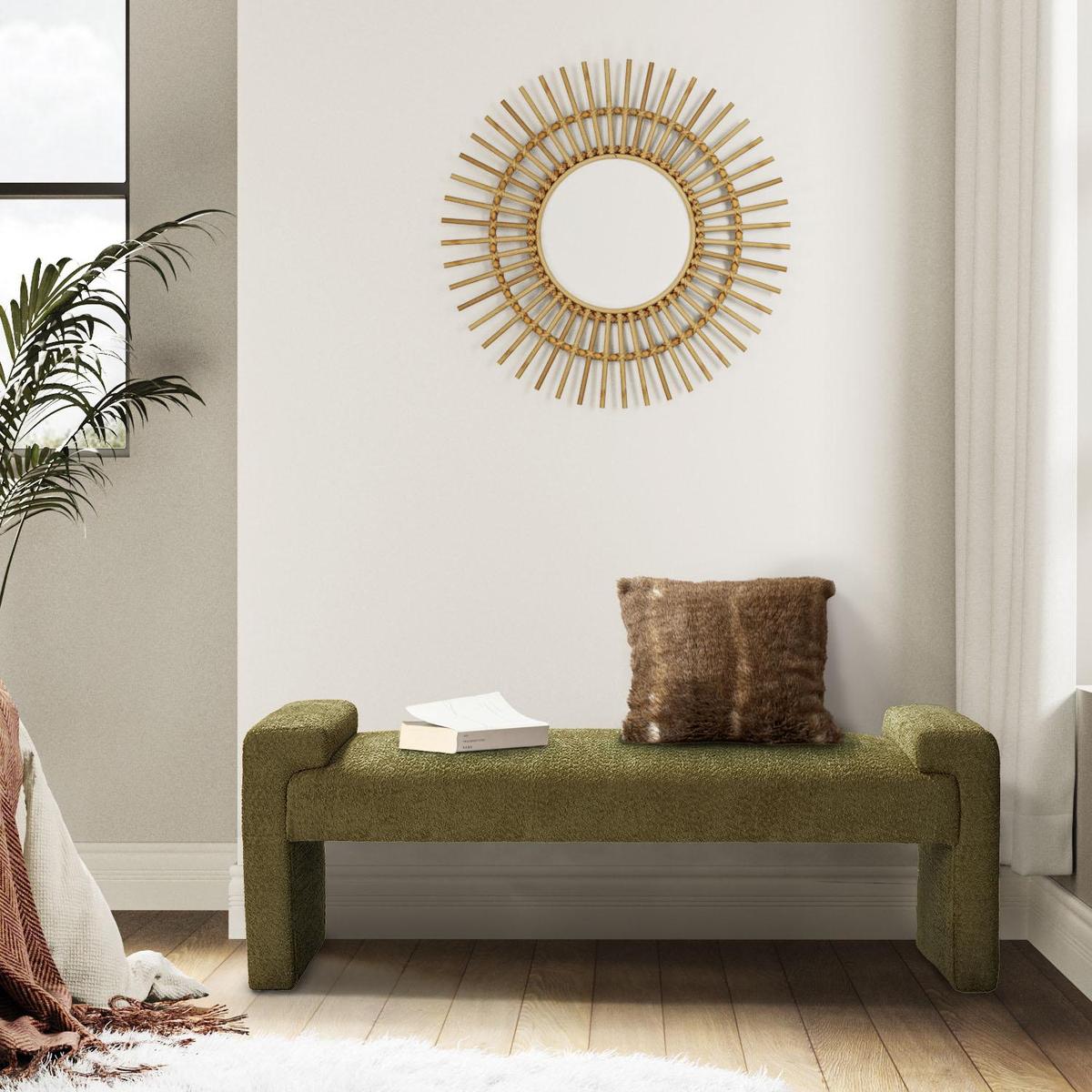 Vittoriano Upholstered Bed Foot Bench