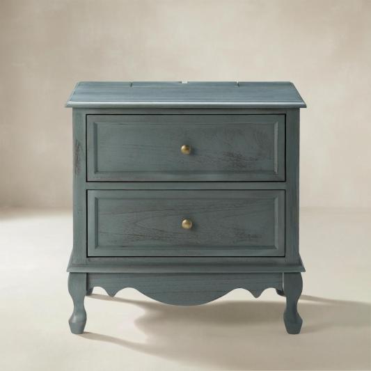 Galatea 24"Tall 2 - Drawer End Table Chest(Optional Types)
